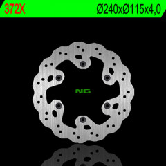 Disque de frein pétale fixe marque Ng BRAKES 372X | Compatible Motocross YAMAHA