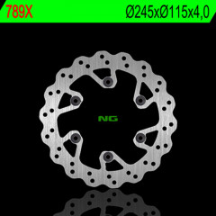 Disque de frein pétale fixe NG | TTR 125, WRF 250, 426, 450, YZ 125, 250, YZF 450