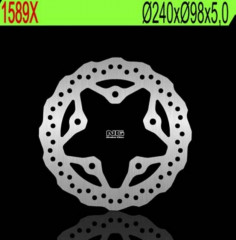 Disque de frein pétale fixe NG BRAKE DISC 1589X, dim : 239,5 x 98 x 5,0mm | JOYMAX 250, 300, I 4T ABS