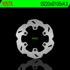 Disque de frein pétale fixe NG BRAKES 1057X | Motocross, Moto GAS GAS, MUZ