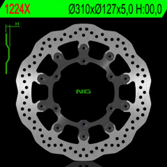Disque de frein pétale flottant NG Brake Disc 1224X | FS 450, SMR 450, 525, 560