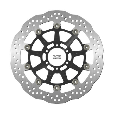 Disque de frein rond flottant avant marque Ng 1538XG | Compatible Motos BMW