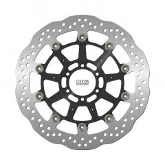 Disque de frein rond flottant avant marque Ng 1538XG | Compatible Motos BMW