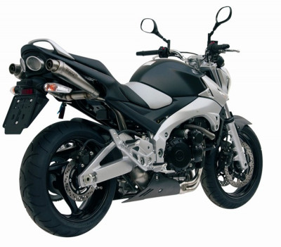 Silencieux double X-Cone inox Mivv | SUZUKI GSR 600