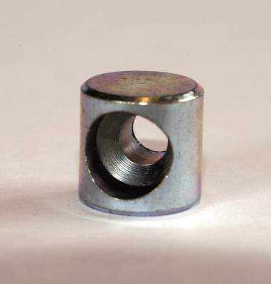Douille de cable cylindrique laiton 10x10mm Venhill