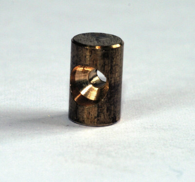 Douille de cable cylindrique laiton 4.8 x 4.8mm 20 pièces Venhill