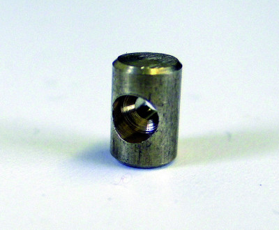Douille de cable cylindrique laiton 5x7.5mm 20 pièces Venhill