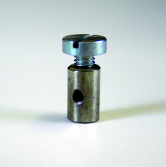 Douille de cable cylindrique zinc 6X10mm 20 pièces Venhill