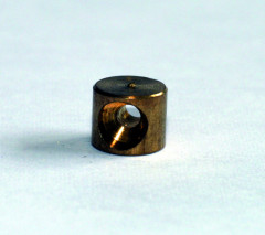 Douille de cable cylindrique laiton 6x5mm 20 pièces Venhill