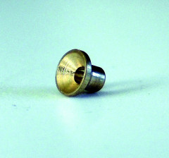 Douille de cable trompette laiton 6.3 x 5.1mm 20 pièces Venhill