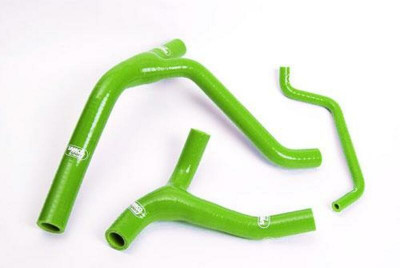 Durite de radiateur vert Samco Sport | KAWASAKI KXF 450