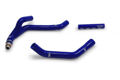 Durite de radiateur bleu Samco Sport | YAMAHA WRF 450, YAMAHA YZF 450