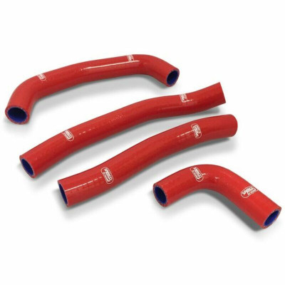 Durite de radiateur rouge Samco Sport | HONDA CRF R 450, HONDA CRFX 450