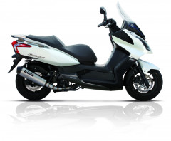 Echappement Scooter 4 Complet titane/noir YASUNI | KAWASAKI J 125, KYMCO DOWNTOWN 125