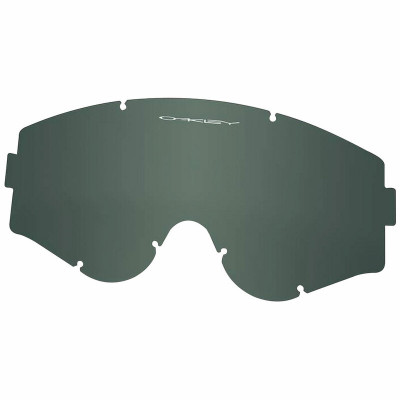 Écran de rechange marque Oakley L Frame Lexan Dark Grey