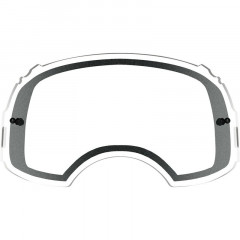 Écran double de rechange marque Oakley Airbrake Plutonite transparent