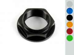 Ecrou d'axe de roue arrière gauche marque LIGHTECH ergal rouge Triumph Speed Triple 1050