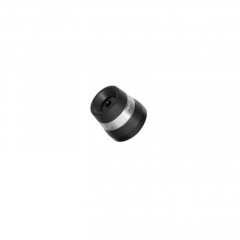 Embout Guidon Black & White Series Argent Lightech | APRILIA
