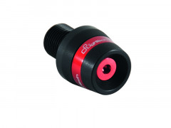 Embout de guidon Devil Series rouge Lightech | Moto DUCATI, KTM, SUZUKI, TRIUMPH