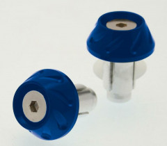 Embouts de guidon Next Ø14-18mm bleu Bihr