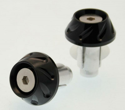 Embouts de guidon Next Ø14-18mm noir Bihr