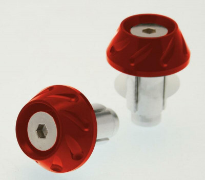 Embouts de guidon Next Ø14-18mm rouge Bihr