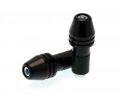 Embouts de guidon Rocket 18mm noir Bihr
