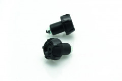 Embouts de guidon Spark Ø18mm Noir Vparts