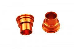 Entretoise de roue arrière marque SCAR orange rouge - KTM