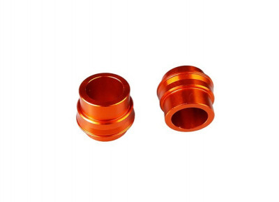 Entretoise de roue avant marque SCAR orange - KTM