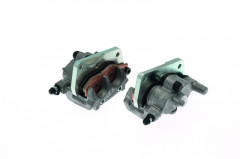Étrier de frein avant droit Nissin 2 pistons avec axe de plaquettes | SR 250, quads