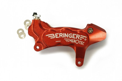 Étrier de frein axial Beringer Aerotec®, 6 pistons, côté gauche, rouge | TM