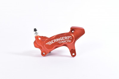 Étrier de frein gauche Beringer, 6 pistons Ø27mm, rouge | KX 250, 450, KXF 250, 450, RMZ 250, 450,