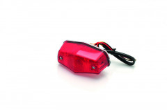 Feux arrière Mini-Lucas homologué chromé P21 5W/12V Bihr