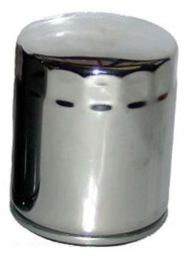 Filtre à huile Chromé HF170C marque Hiflofiltro | Compatible HARLEY DAVIDSON