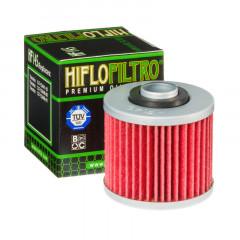 Filtre à huile HF145 marque Hiflofiltro | YAMAHA, APRILIA, DERBI, MUZ, MZ