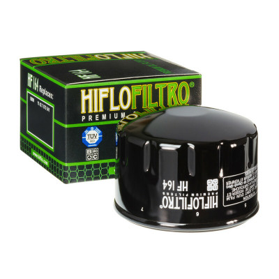 Filtre à huile HF164 de la marque Hiflofiltro | Compatible Moto, Maxiscooter, Motocross BMW, KYMCO