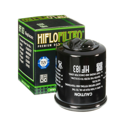 Filtre à huile HF183 Hiflofiltro | Maxiscooter, Scooter, Moto, Motocross, Quad, Mécaboite