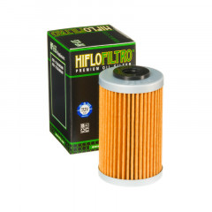 Filtre à huile HF655 marque Hiflofiltro | Compatible KTM, HUSQVARNA, HUSABERG
