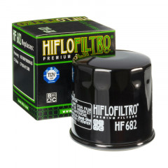 Filtre à huile HF682 marque Hiflofiltro | Compatible Quad CF, GOES, HYOSUNG