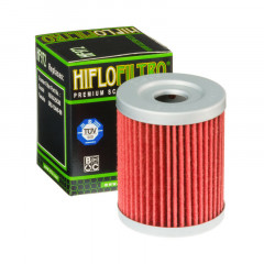 Filtre à huile HF972 marque Hiflofiltro | Compatible MBK, SUZUKI, YAMAHA, SYM