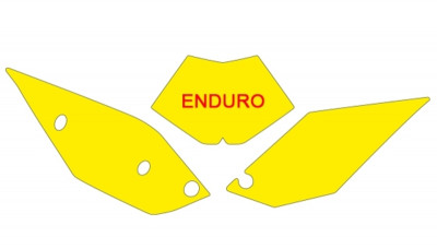 Fonds de plaque vert Blackbird | RR 390, RR 430, RR 480, RR 498, RR ENDURO 350, RR ENDURO 450