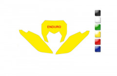 Fonds de plaque jaune Blackbird | SHERCO HRD SE F-R 250, SHERCO HRD SE F-R 450, SHERCO HRD SE-R 250