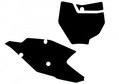 Fonds de plaque noir Blackbird | SMR 450, SX 125, 150, 250, SX F 250, 350, 450, SX-F 250, 350