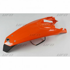 Garde boue arrière avec support de plaque et feu orange Ufo | Motocross KTM