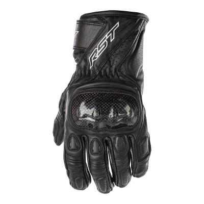 Gants RST Ladies Stunt III CE semi-sport cuir/textile mi-saison noir taille S/06 femme