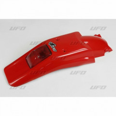 Garde boue arrière rouge avec feu intégré Ufo | HONDA XR R 250, HONDA XR R 400