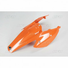 Garde boue arrière orange Ufo | SX 125, SX 200, SX 250, SX 525, SX F 250, SX RACING 450