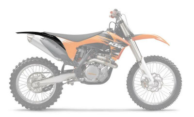 Garde boue arrière noir Ufo | KTM SX 125, KTM SX 250, KTM SX F 250, KTM SX F 350, KTM SX F 450
