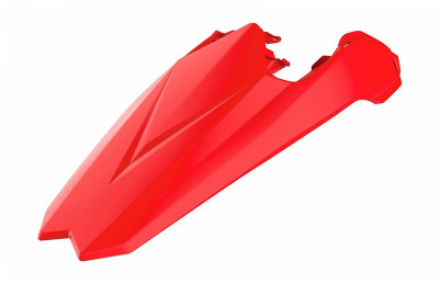 Garde-boue arrière+plaques latérales couleur rouge Polisport | Motocross BETA